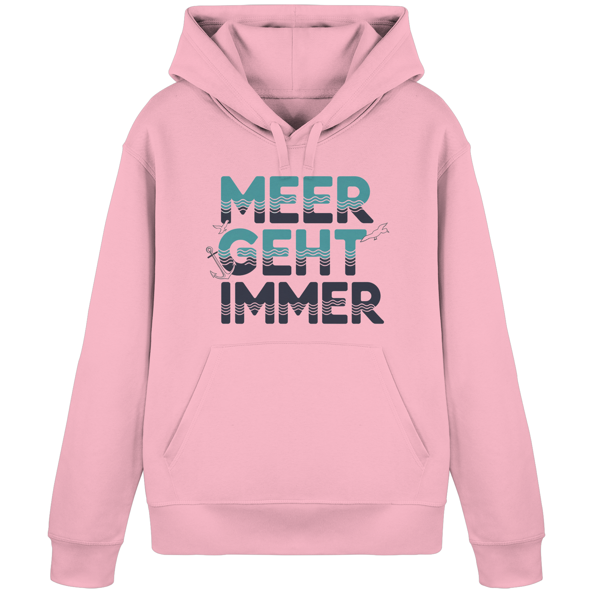 Unisex Hoodie Meer geht immer - Organic Basic Hoodie