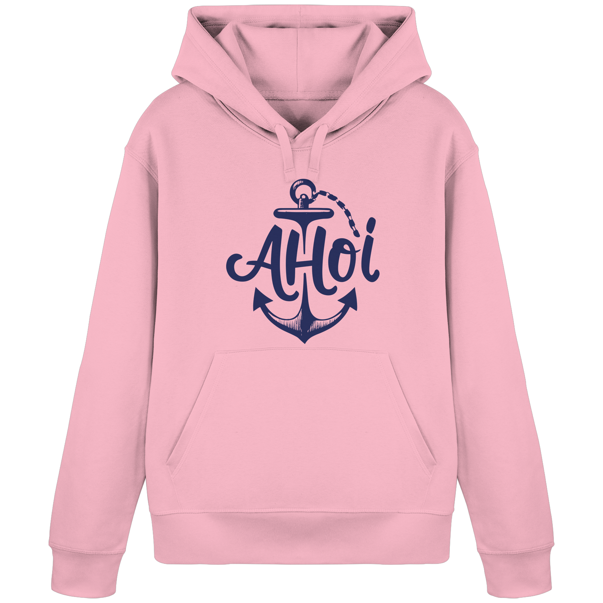 Unisex Hoodie Ahoi im Anker - Organic Basic Hoodie