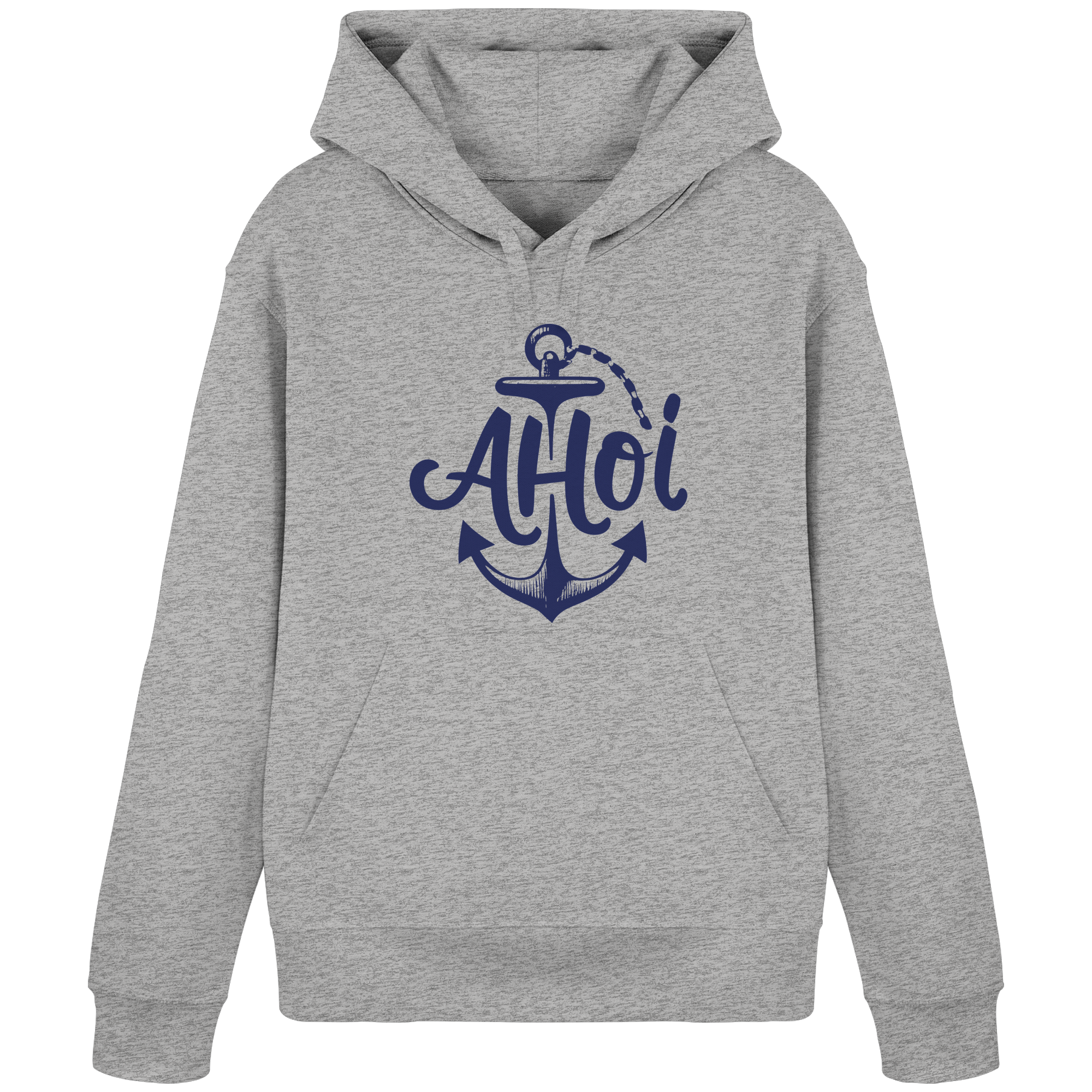 Unisex Hoodie Ahoi im Anker - Organic Basic Hoodie