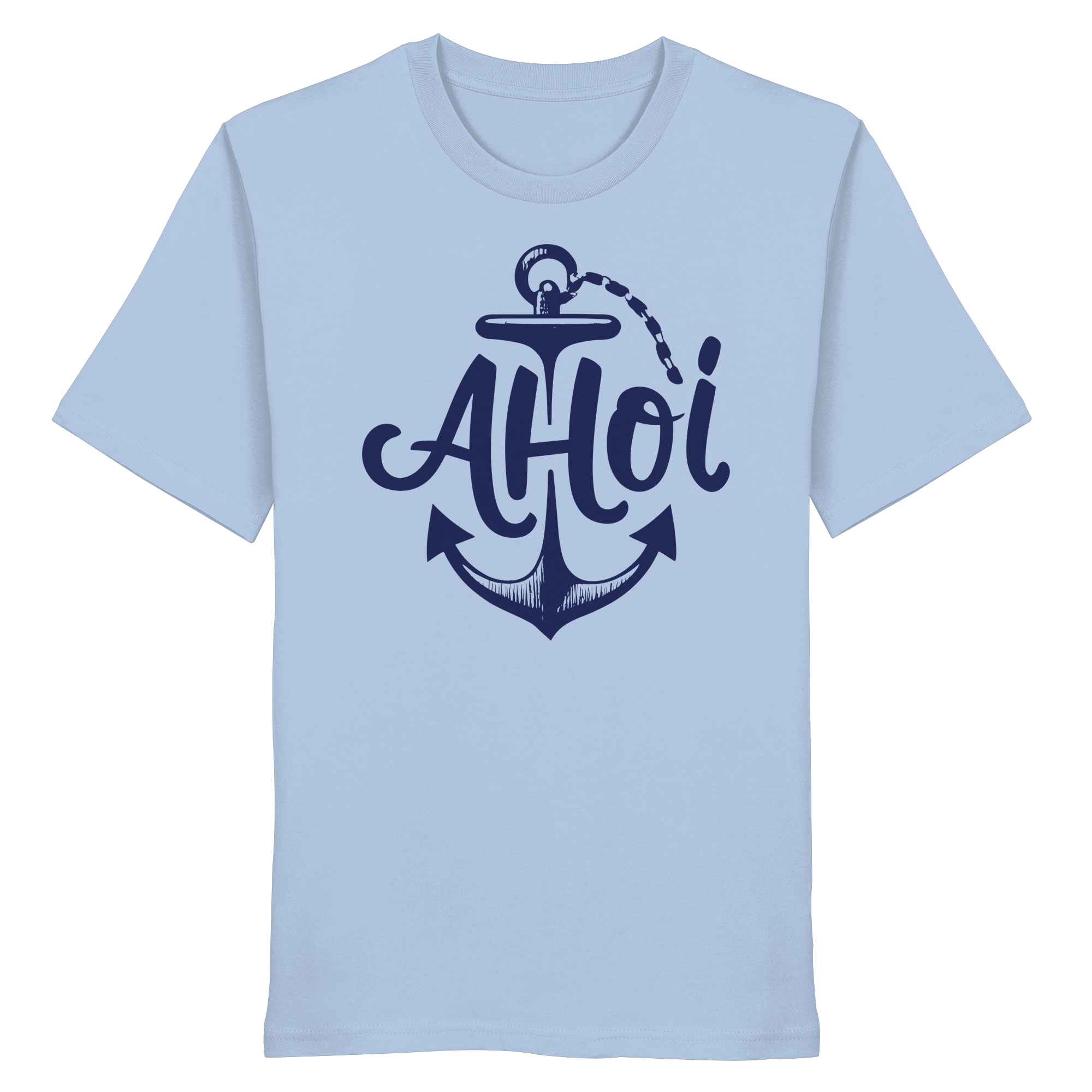 Unisex T-Shirt Ahoi im Anker - Organic Shirt