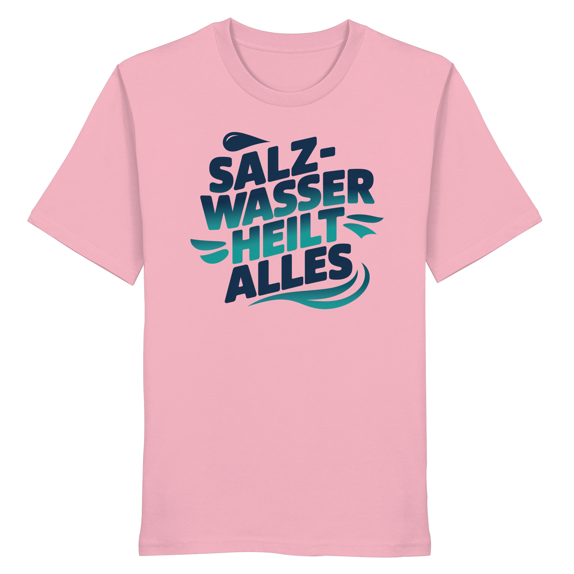 Unisex T-Shirt Salzwasser heilt alles - Organic Shirt