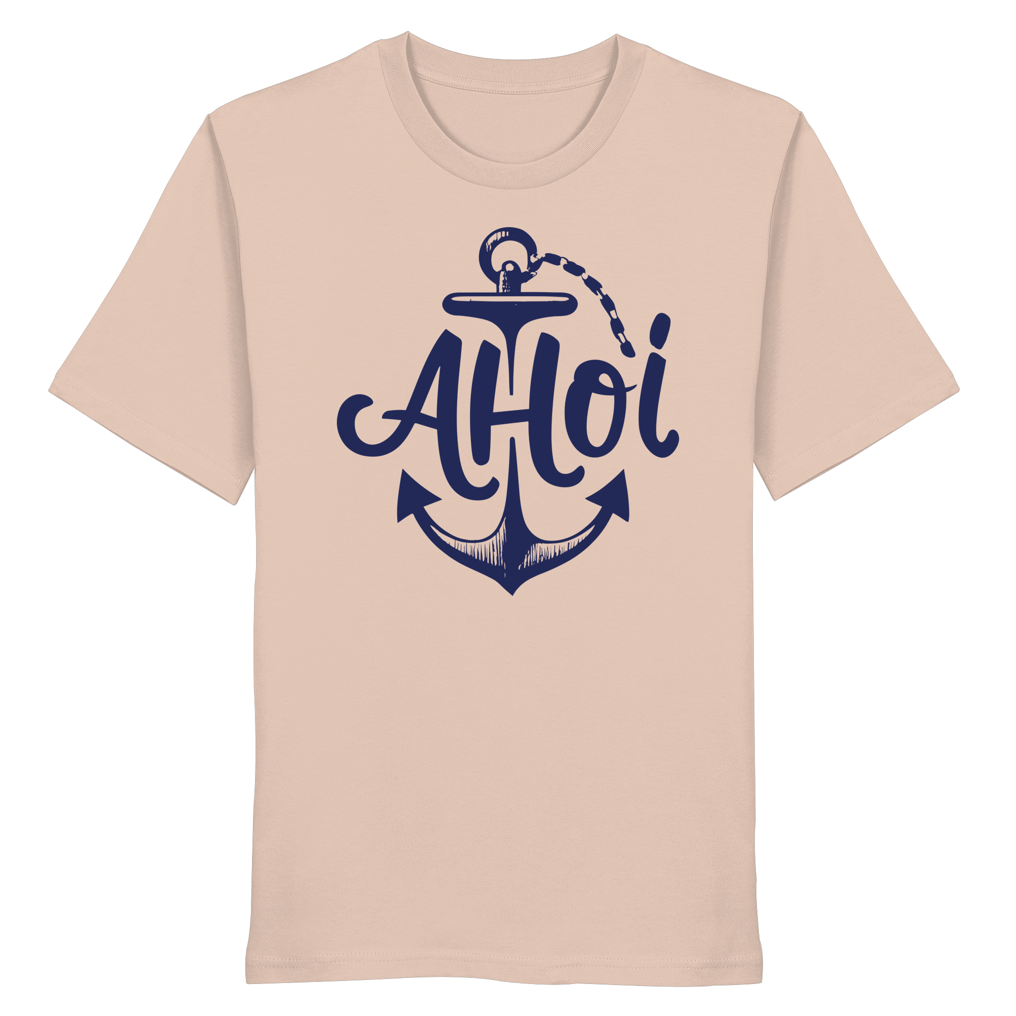 Unisex T-Shirt Ahoi im Anker - Organic Shirt