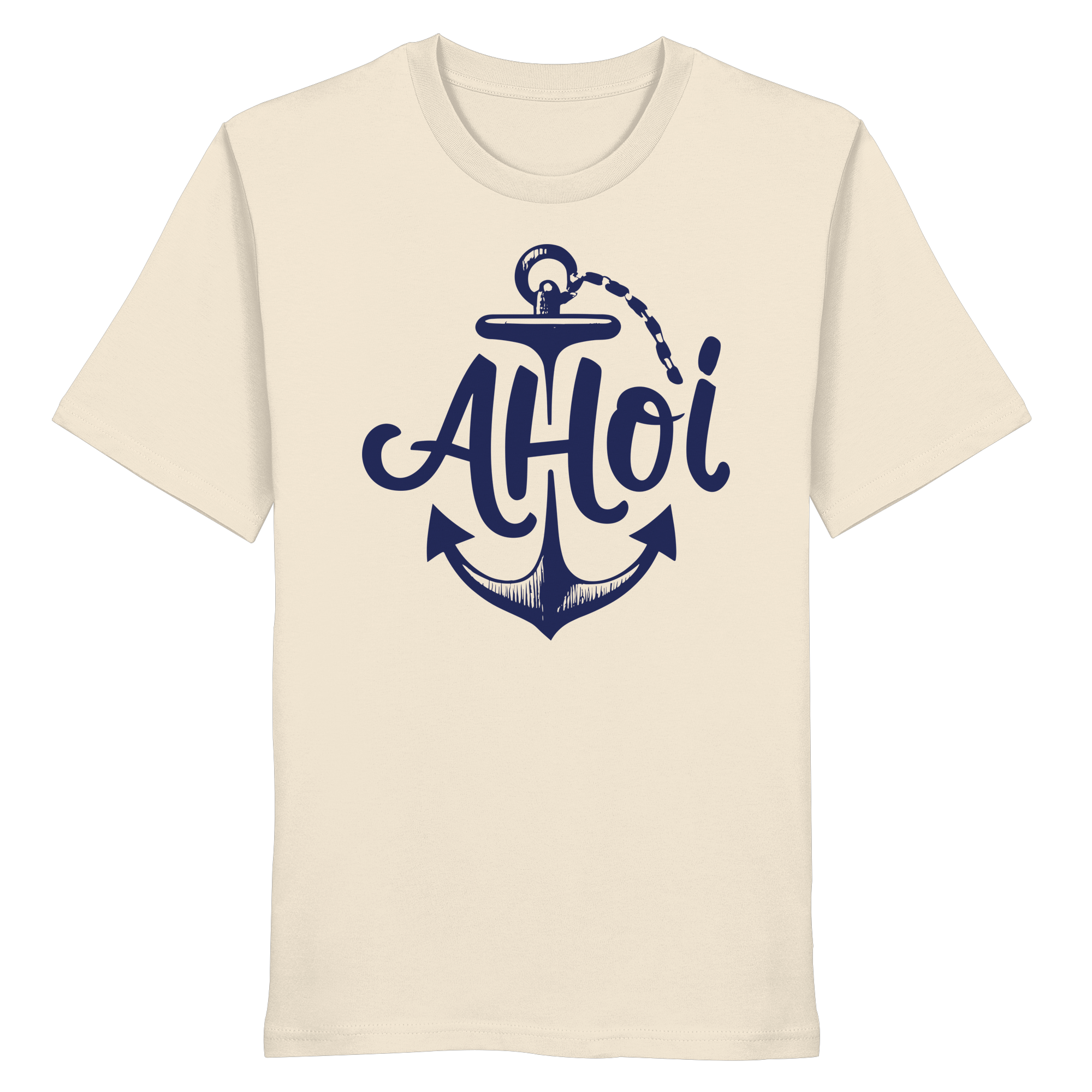 Unisex T-Shirt Ahoi im Anker - Organic Shirt
