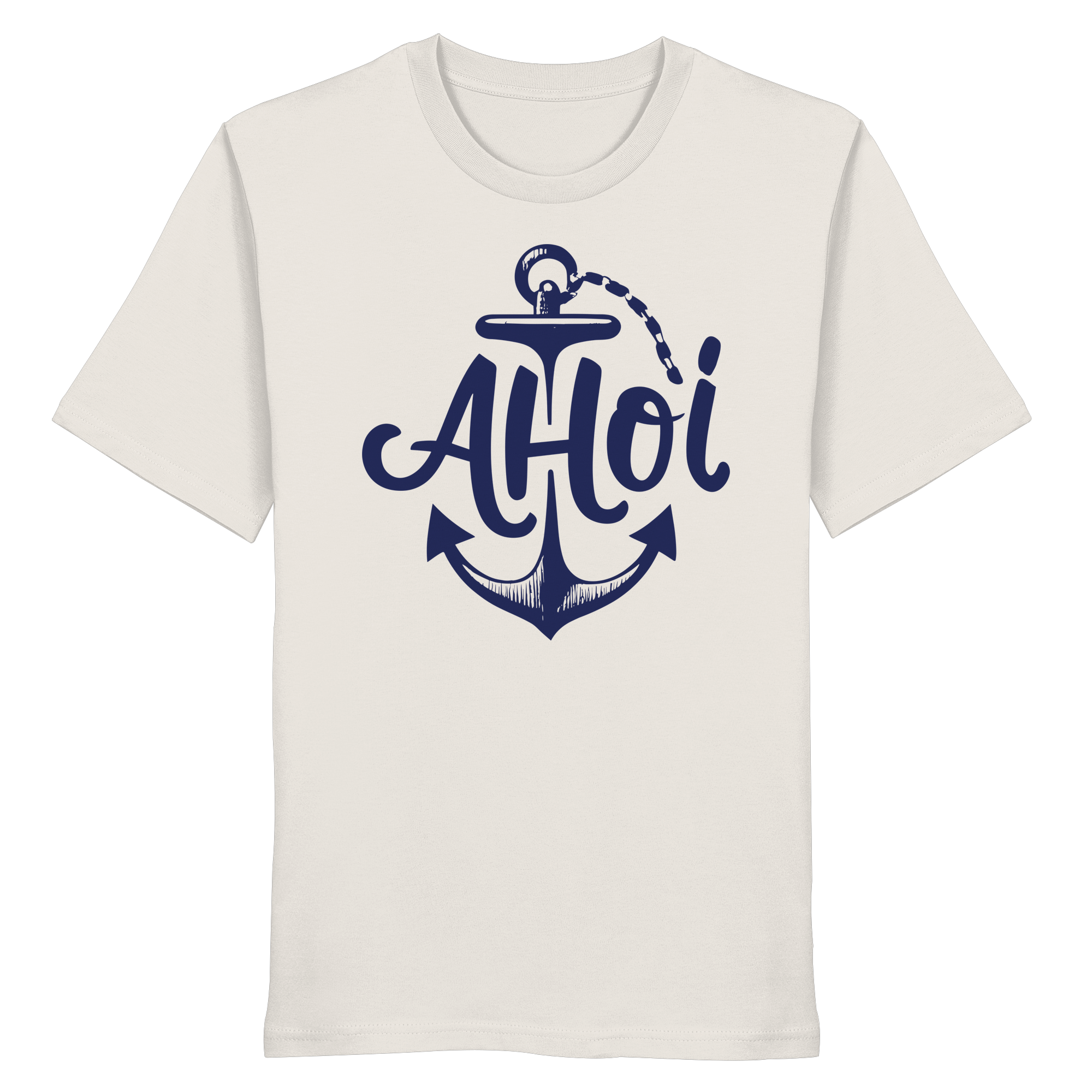 Unisex T-Shirt Ahoi im Anker - Organic Shirt
