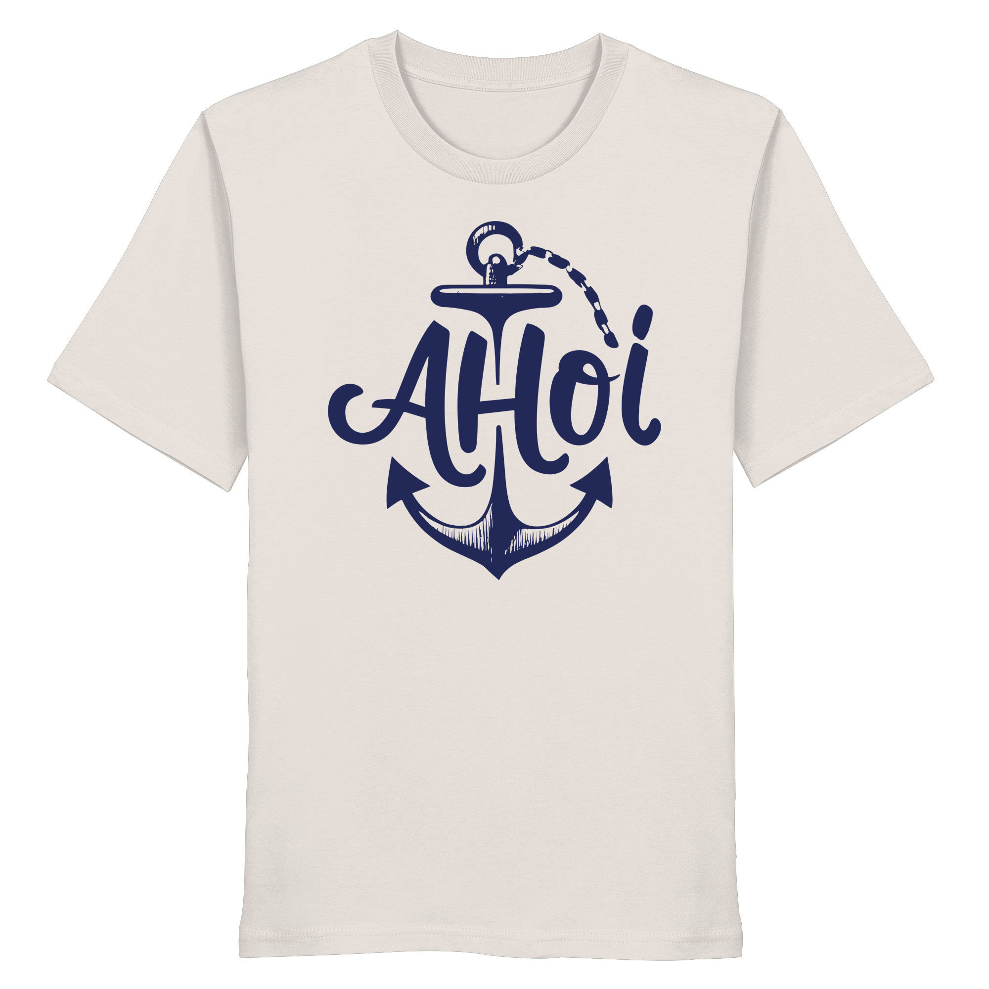 Unisex T-Shirt Ahoi im Anker - Organic Shirt