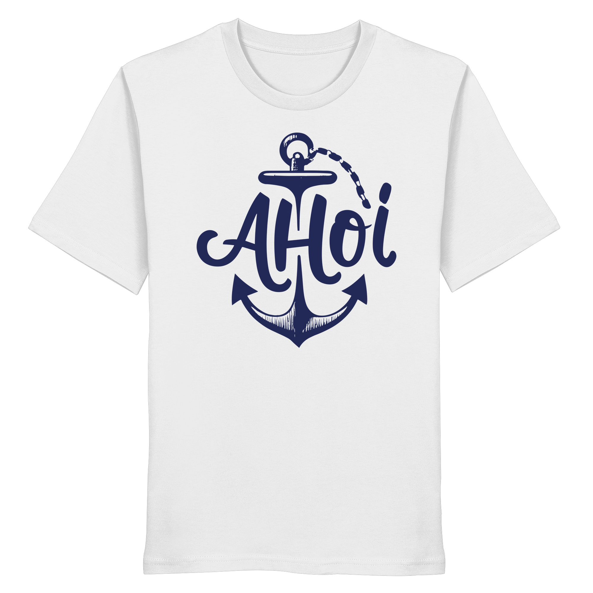 Unisex T-Shirt Ahoi im Anker - Organic Shirt
